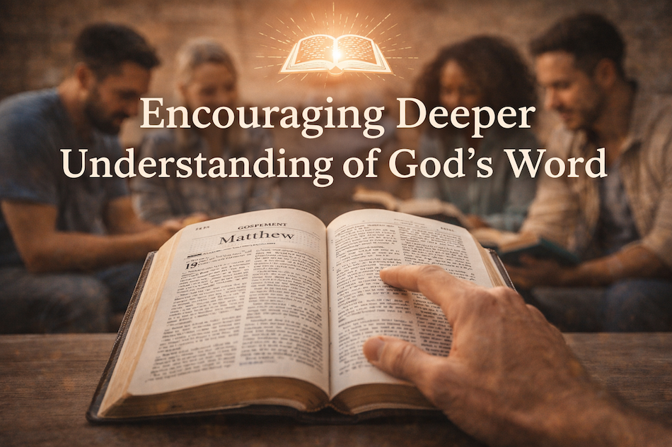 Encouraging Deeper Understanding of God’s Word